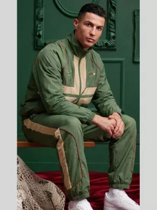 Cristiano Ronaldo One Last Dance Green Track Suit