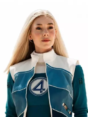 Avengers Doomsday Vanessa Kirby Blue White Vest