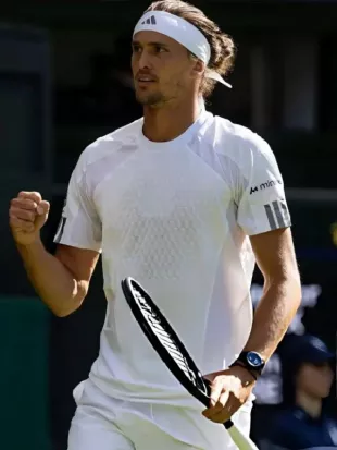 2026 Championships Wimbledon Felix Auger Aliassime White Shirt