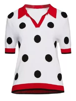 Password S03 Keke Palmer Polka Dot Shirt