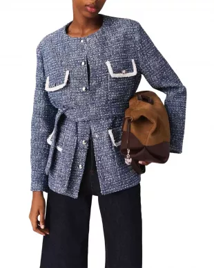 4-pocket tweed Jacket