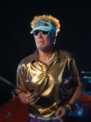 The Hawk 2026 Will Ferrell Golden Polo Shirt