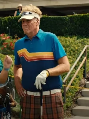 The Hawk 2026 Will Ferrell Blue Polo Shirt