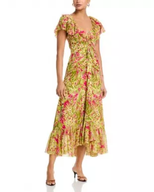 Daisy Swirl Ivey Floral Dress