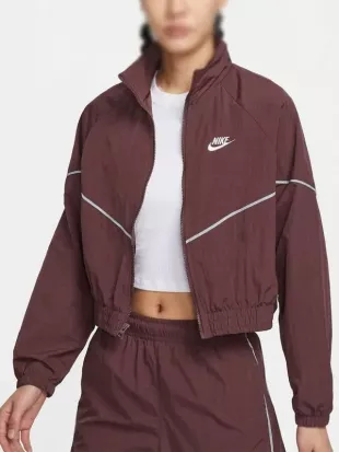 The Chi S08 Birgundi Baker Cropped Jacket