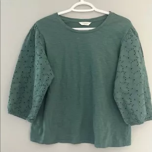 Lace Sleeve Top