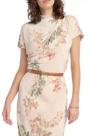 The Graceful Top in Light Peach Rose