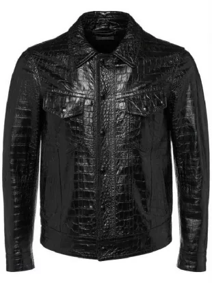Next Gen NYC S02 Brooks Marks Black Croc Jacket