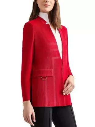 General Hospital 2026 Vernee Watson Red Knit Jacket