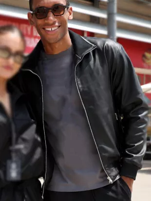 World Cup 2026 Felix Auger Aliassime Leather Jacket