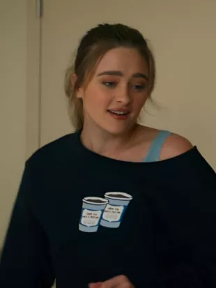 Lizzy Greene Ransom Canyon S02 Coffee Sweatshirt