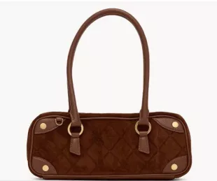Chocolate Diamond Suede/Antique Gold