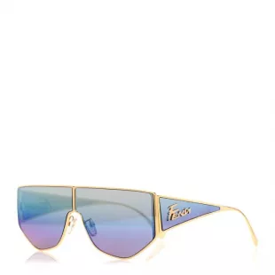 Metal Disco Geometric Sunglasses