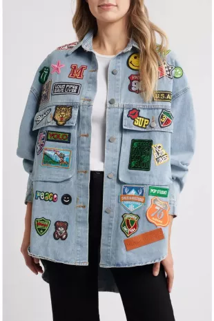 Thora Patch Denim Jacket