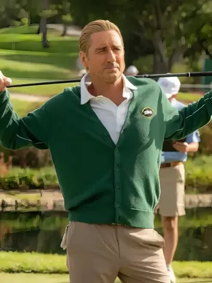 The Hawk Luke Wilson Green Cardigan