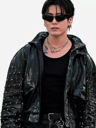 Jungkook Arirang Paris Tour Studded Jacket