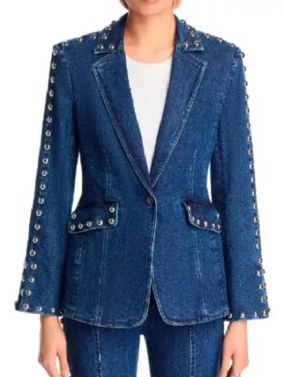 Real Housewives of OC S20 Emily Simpson Denim Blazer