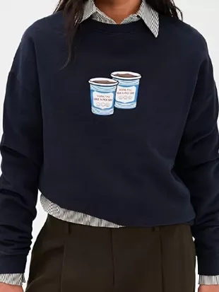Ransom Canyon S02 Lizzy Greene Coffee Sweatshirt
