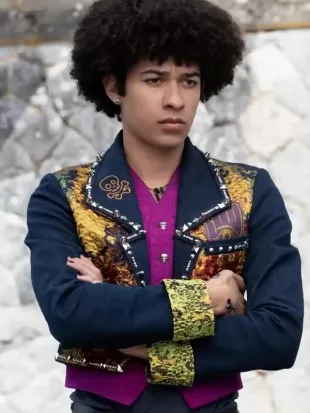 Descendants Wicked Wonderland 2026 Zavien Garrett Studded Blazer