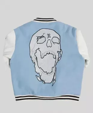 Revenge Skull Varsity Jacket