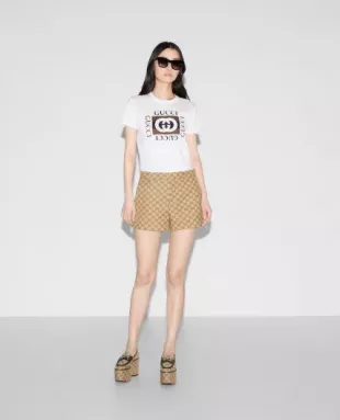 GG Canvas shorts