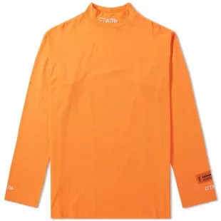 Long Sleeve Jersone Mock Neck Tee