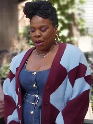 Roast My Rental S01 Leslie Jones Oversized Cardigan