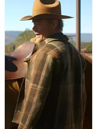 Ransom Canyon S02 Josh Duhamel Plaid Jacket