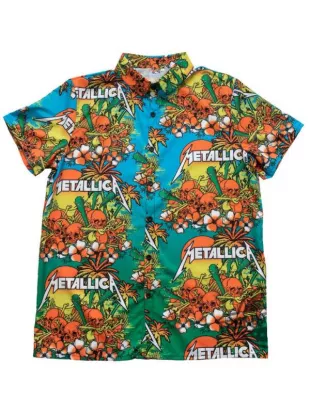 Metallica Hawaiian Shirt