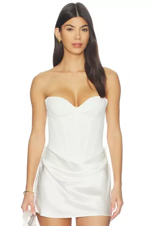 Verity Bustier in White