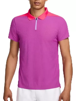 Jake Johnson The Dink 2026 Pink Polo Shirt