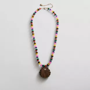 Sun Drift Semi-Precious Pendant Necklace