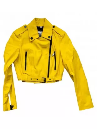 The Royals 2026 Alexandra Park Yellow Cropped Jacket