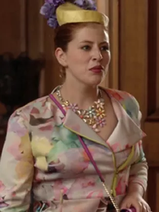 The Royals Lydia Rose Bewley Floral Biker Jacket