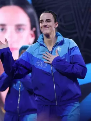 Caitlin Clark AT&T WNBA All-Star Game 2026 Track Jacket