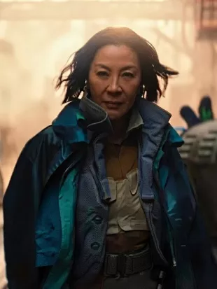 Blade Runner 2099 Michelle Yeoh Blue Coat