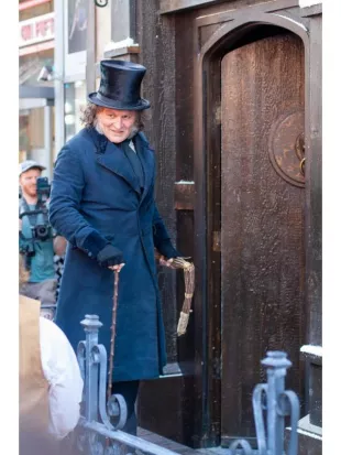 Ebenezer A Christmas Carol 2026 Johnny Depp Blue Coat