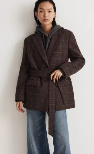 The Bedford Oversized Belted Blazer
