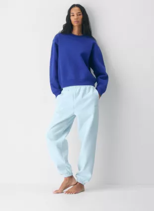 Cozy Sweatfleece Perfect Crew Sweatshirt