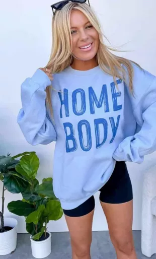 Light Blue Sweatshirt
