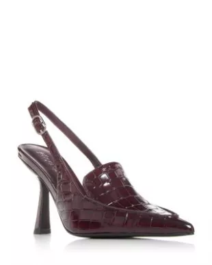 Acclaimed Pointed Toe Slingback Pumps