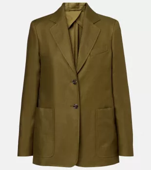 Guglia Linen Blazer