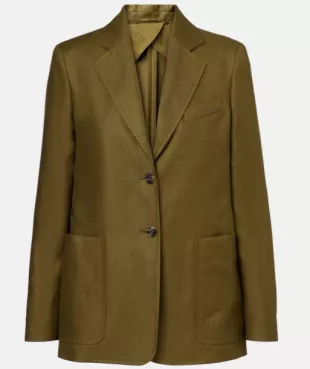 Guglia Linen Blazer