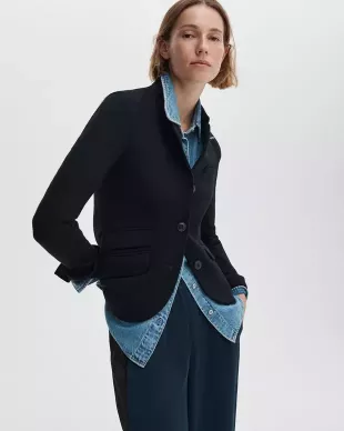 Black Slade Blazer