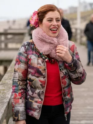 The Royals S01 Lydia Rose Bewley Puffer Jacket