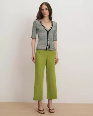 Dova Wide-Leg Linen Pant