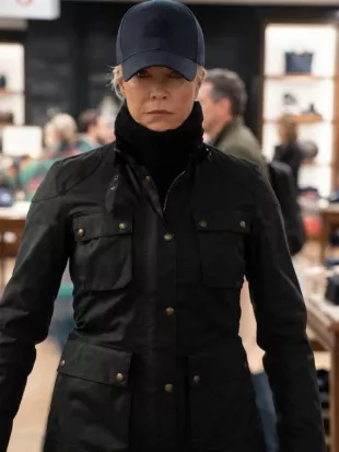 Ride or Die S01 Hannah Waddingham Pocket Front Jacket