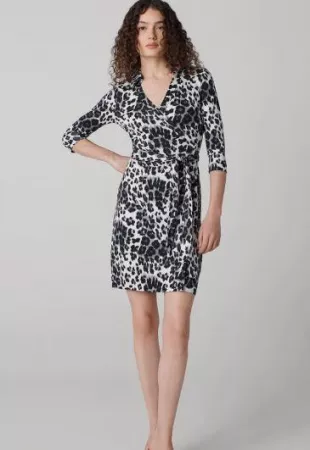 Jeanne Silk Jersey Wrap Dress