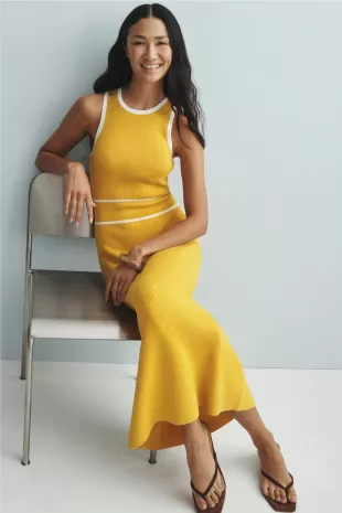 Knit Midi Dress