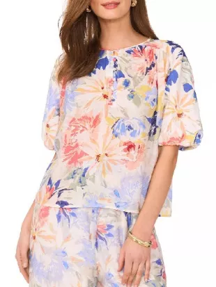 Ride or Die 2026 Octavia Spencer Floral Print Top